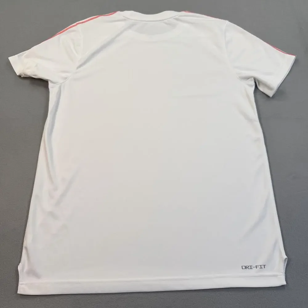 UNLV Rebels Shirt Mens Large White NCAA Football Nike Dri Fit T-Shirt Tee